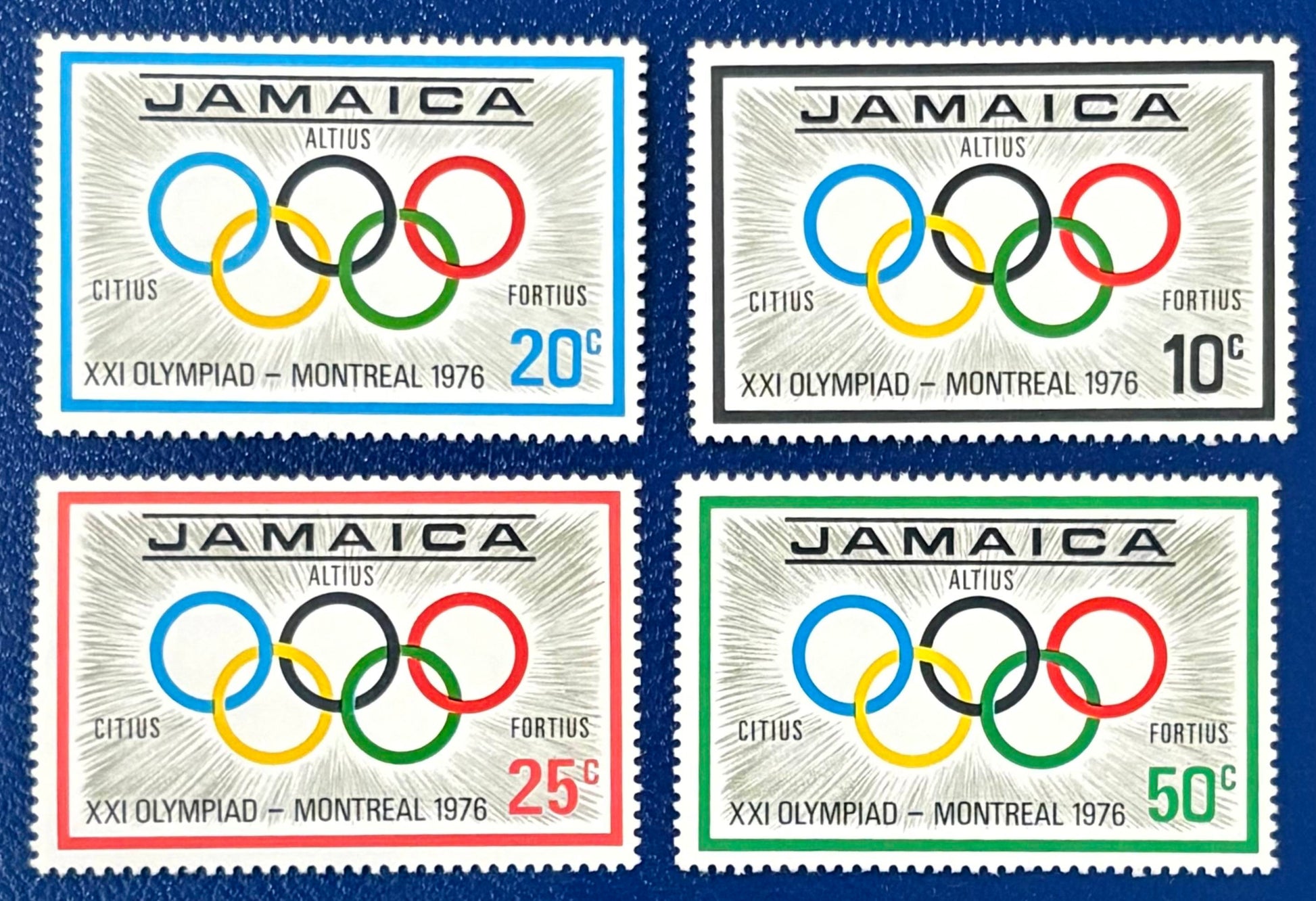 Jamaika - 4 Werte Olympische Sommerspiele: Montreal