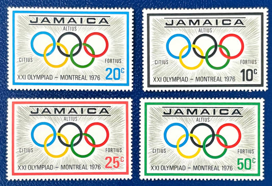Jamaika - 4 Werte Olympische Sommerspiele: Montreal