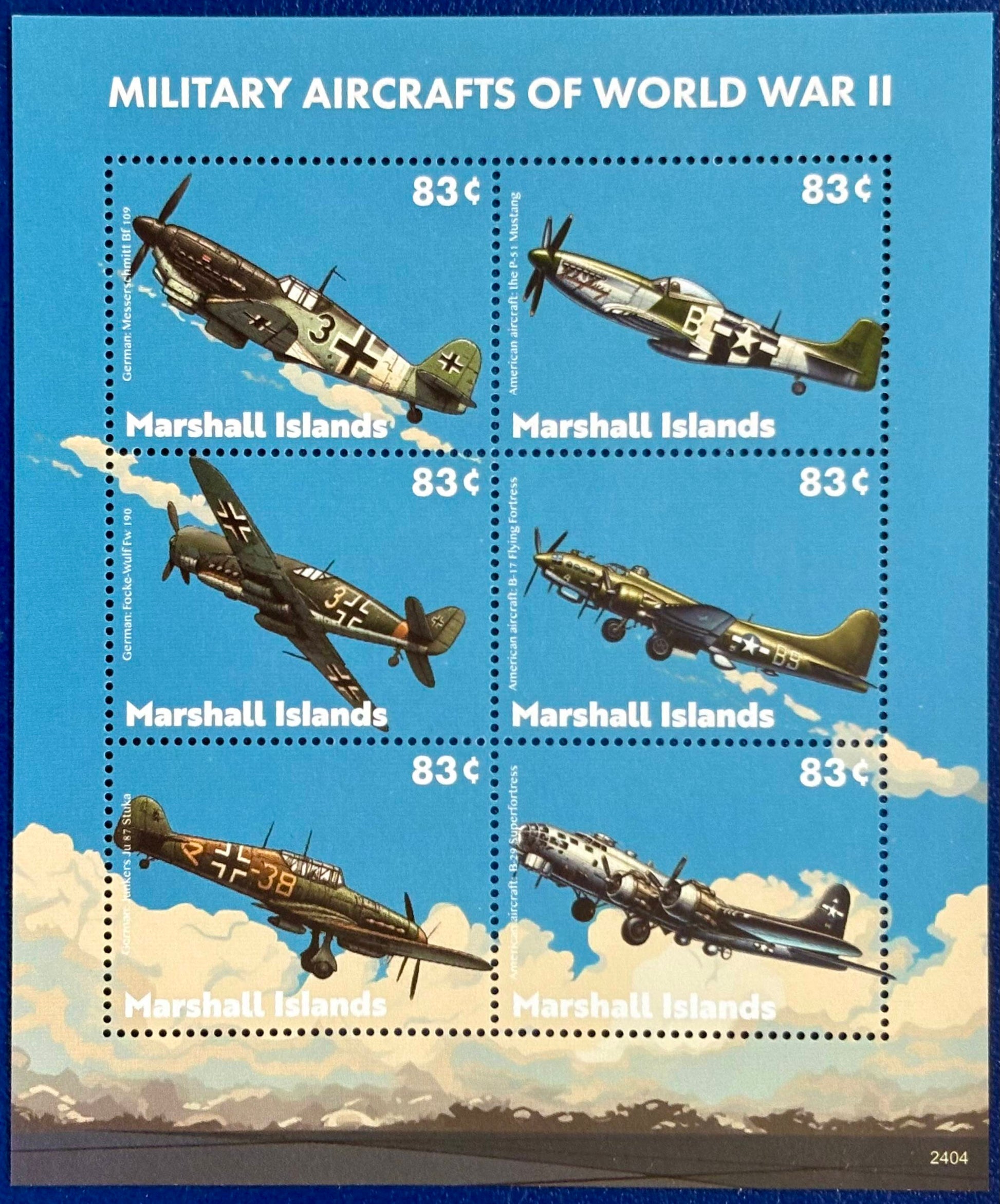 Die Luftwaffe des II. Weltkrieg mit Messerschmitt und Mustang