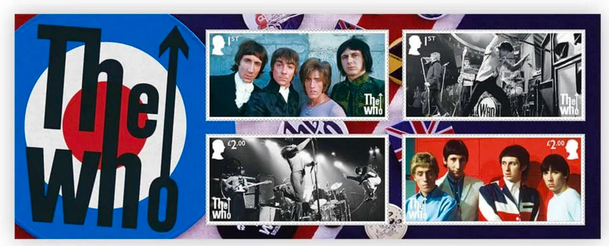 Großbritannien - THE WHO Briefmarkenblock postfrisch NEUHEIT 2026