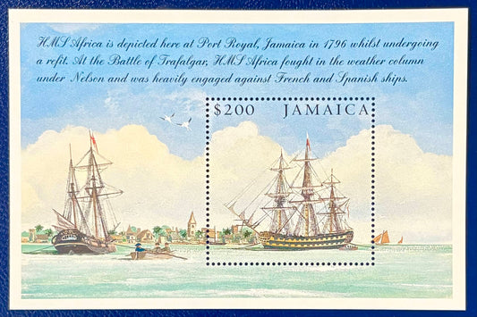 Jamaika - Block 57 Seeschalcht von Trafalgar