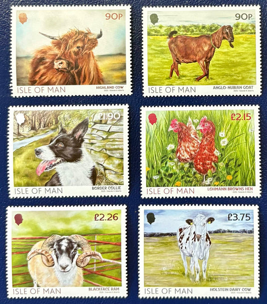 Isle of Man 2025 – Tierisch niedlicher Briefmarkensatz!