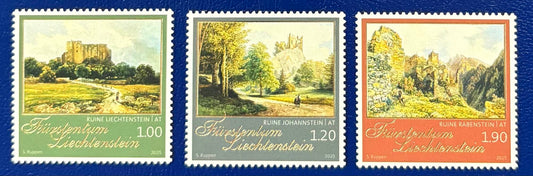 Glanzvolle Neuheit aus Liechtenstein! Briefmarkensatz