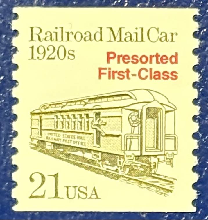 USA Eisenbahn Postwaggon