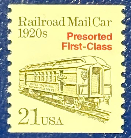 USA Eisenbahn Postwaggon