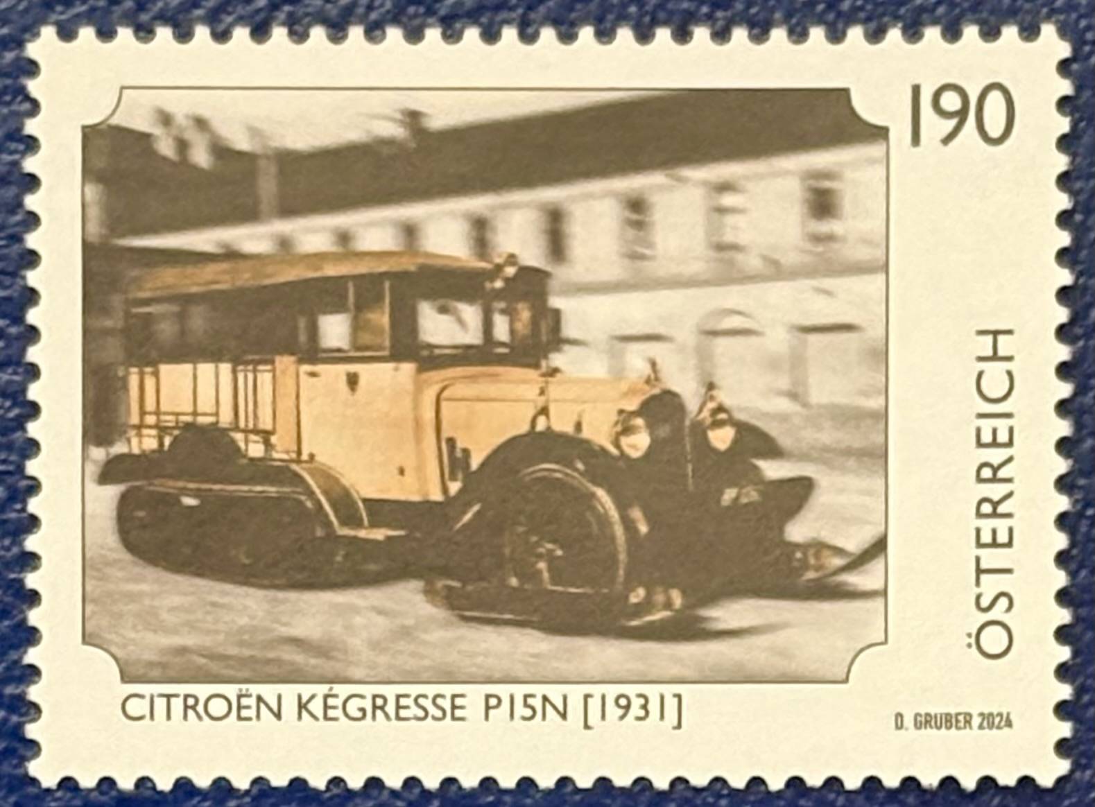 Das Schnee - Automobil von Citroen