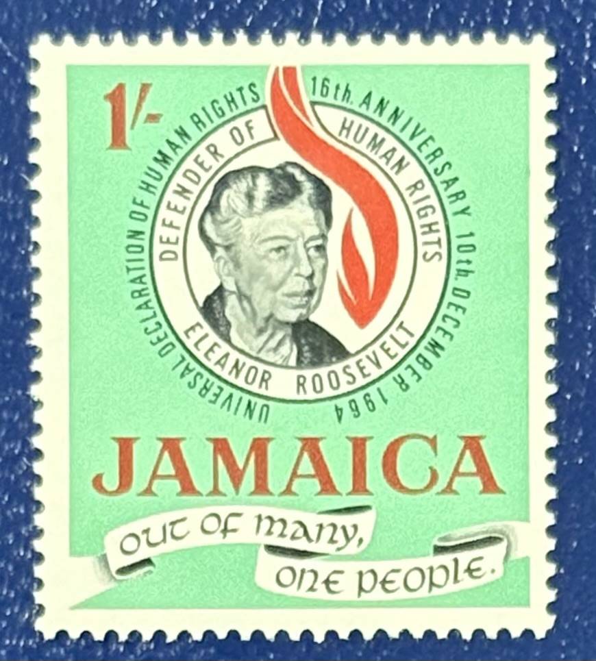 Jamaika - 1 Wert postfrisch Eleanor Roosevelt