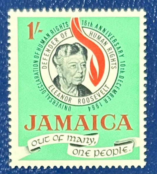 Jamaika - 1 Wert postfrisch Eleanor Roosevelt
