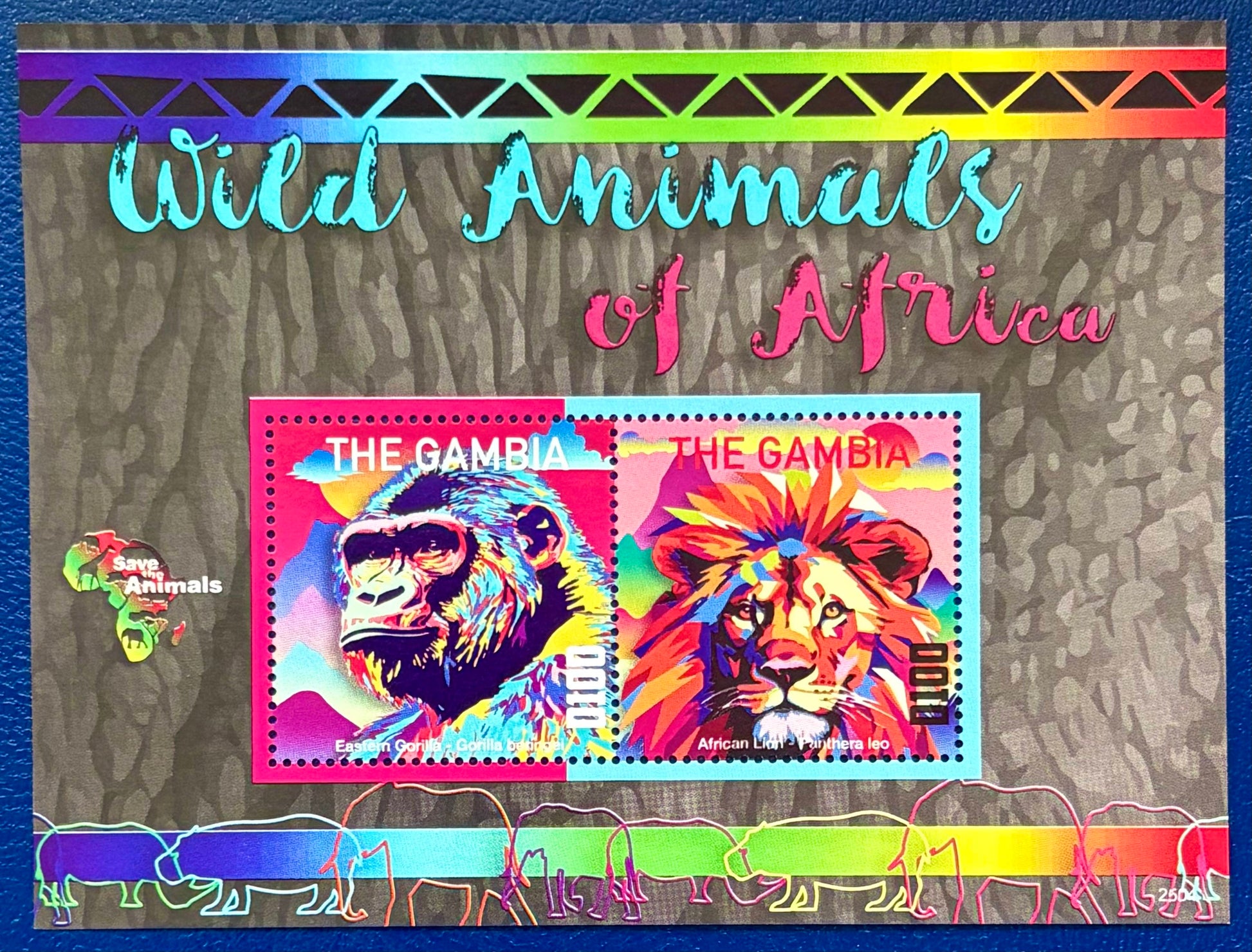 Die Wildtiere Afrikas als Kunstwerk