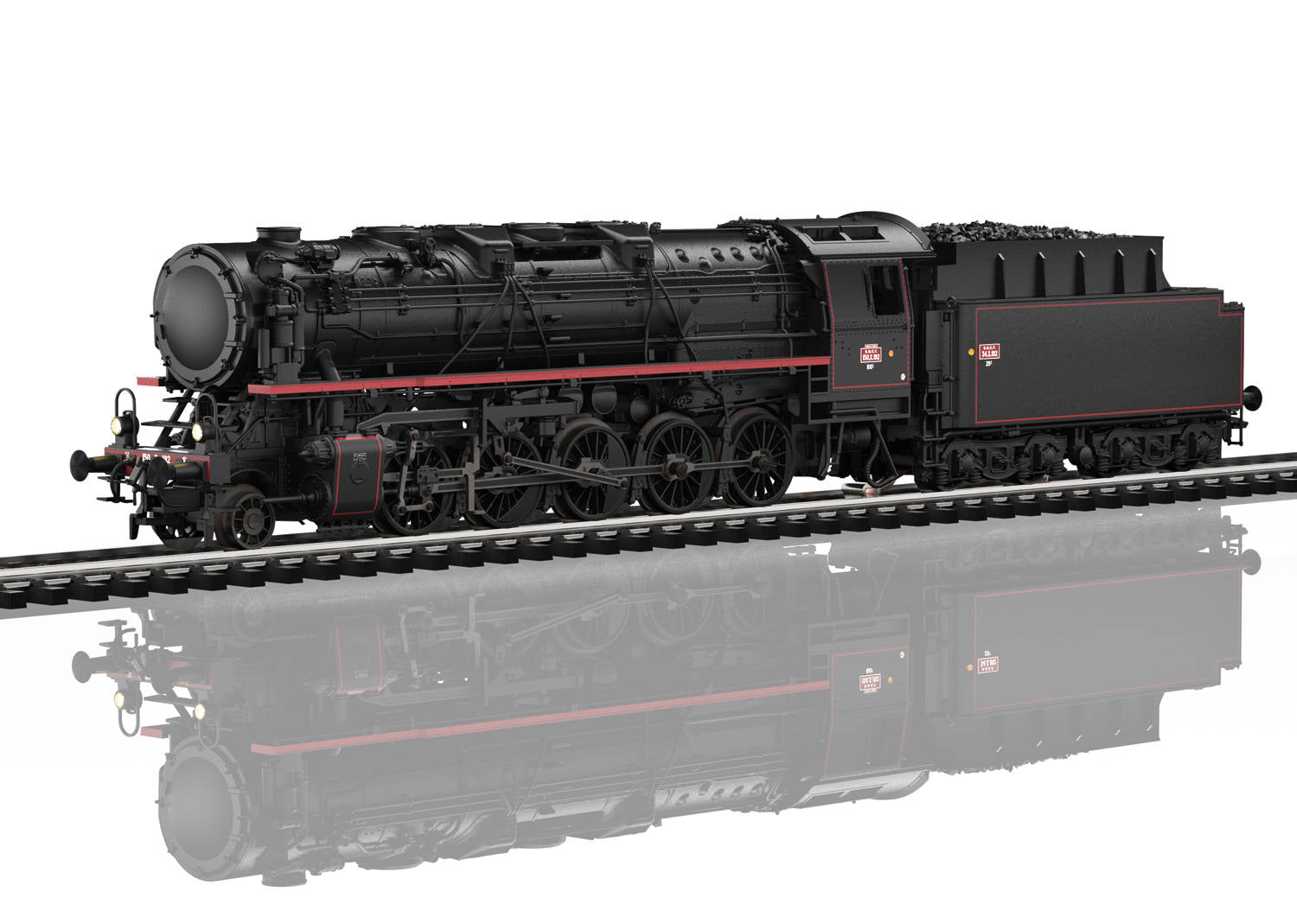 Schwere Güterzug - Dampflokomotive der Serie 150 X