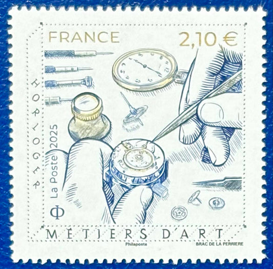 Uhrmacher Kunst im Stichtiefdruck