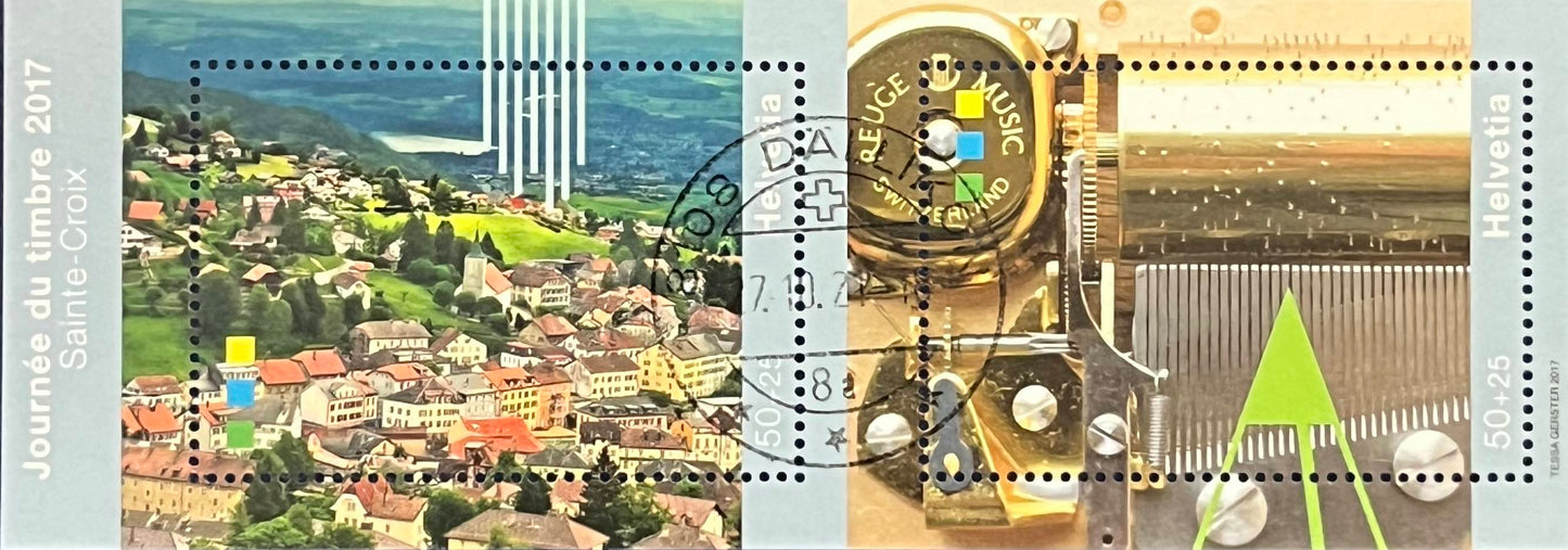 Schweiz Blockausgabe Nr. 67 – Tag der Briefmarke „Sainte-Croix“