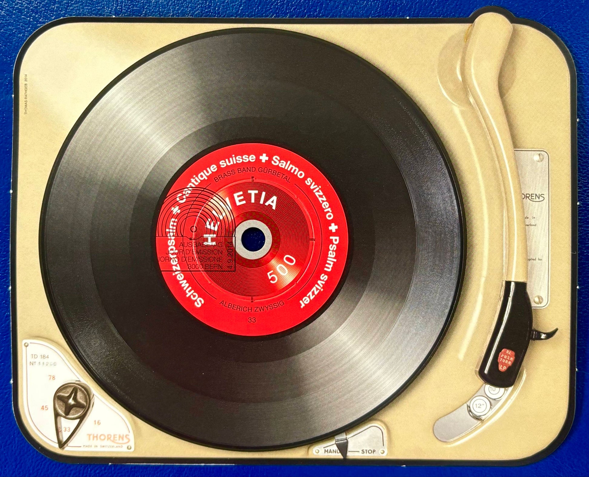 Der Schallplatten - Block