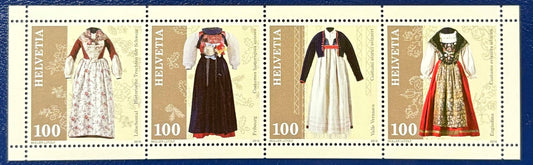 Schweiz – Block 71 „Historische Schweizer Trachten“
