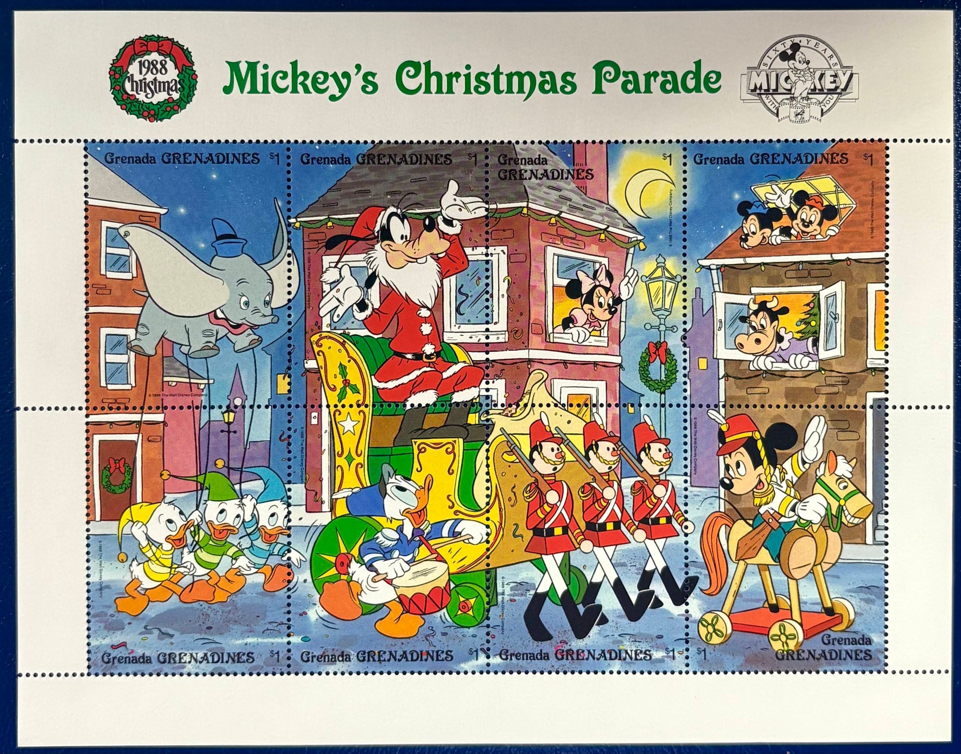 Micky's Weihnachtsparade, Blockausgabe