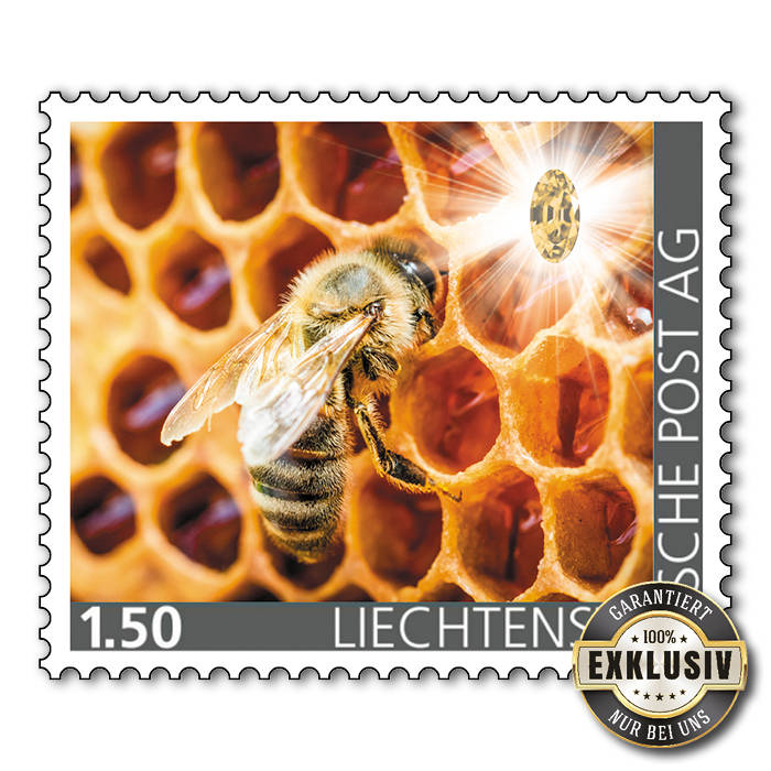 Edelsteine der Philatelie: ZIRKON-Briefmarke postfrisch, Liechtenstein