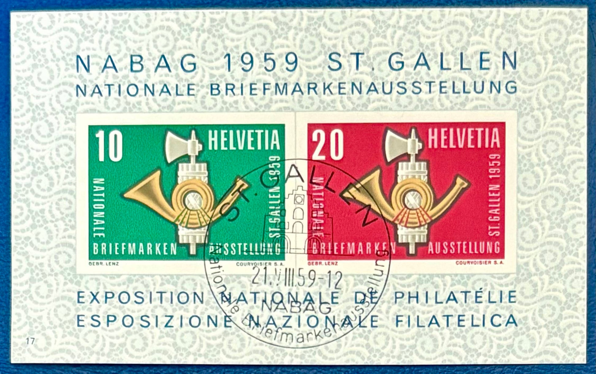 Schweiz Block 16 gestempelt