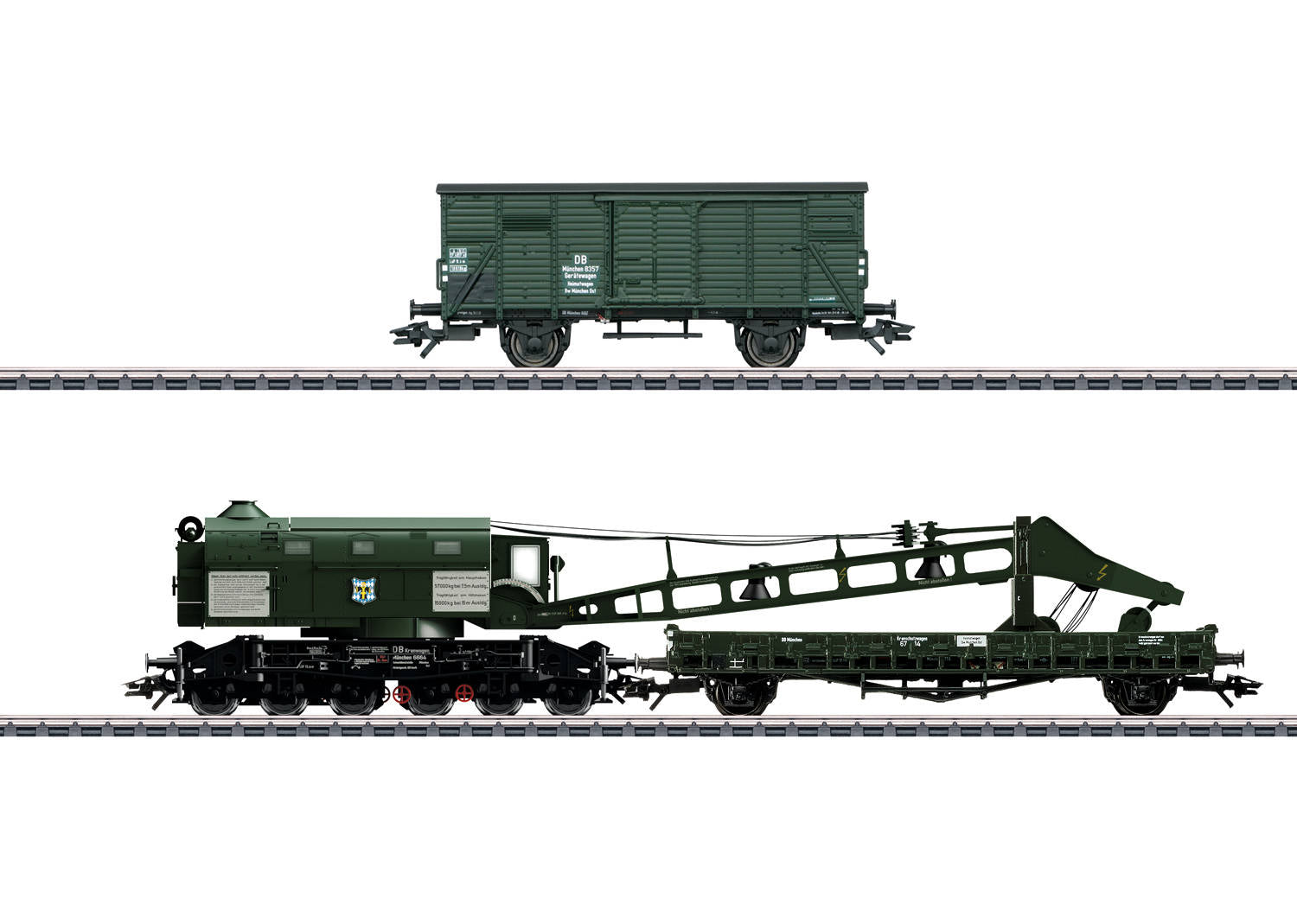 Märklin 57 Tonnen Dampfkran Ardelt  (49570)