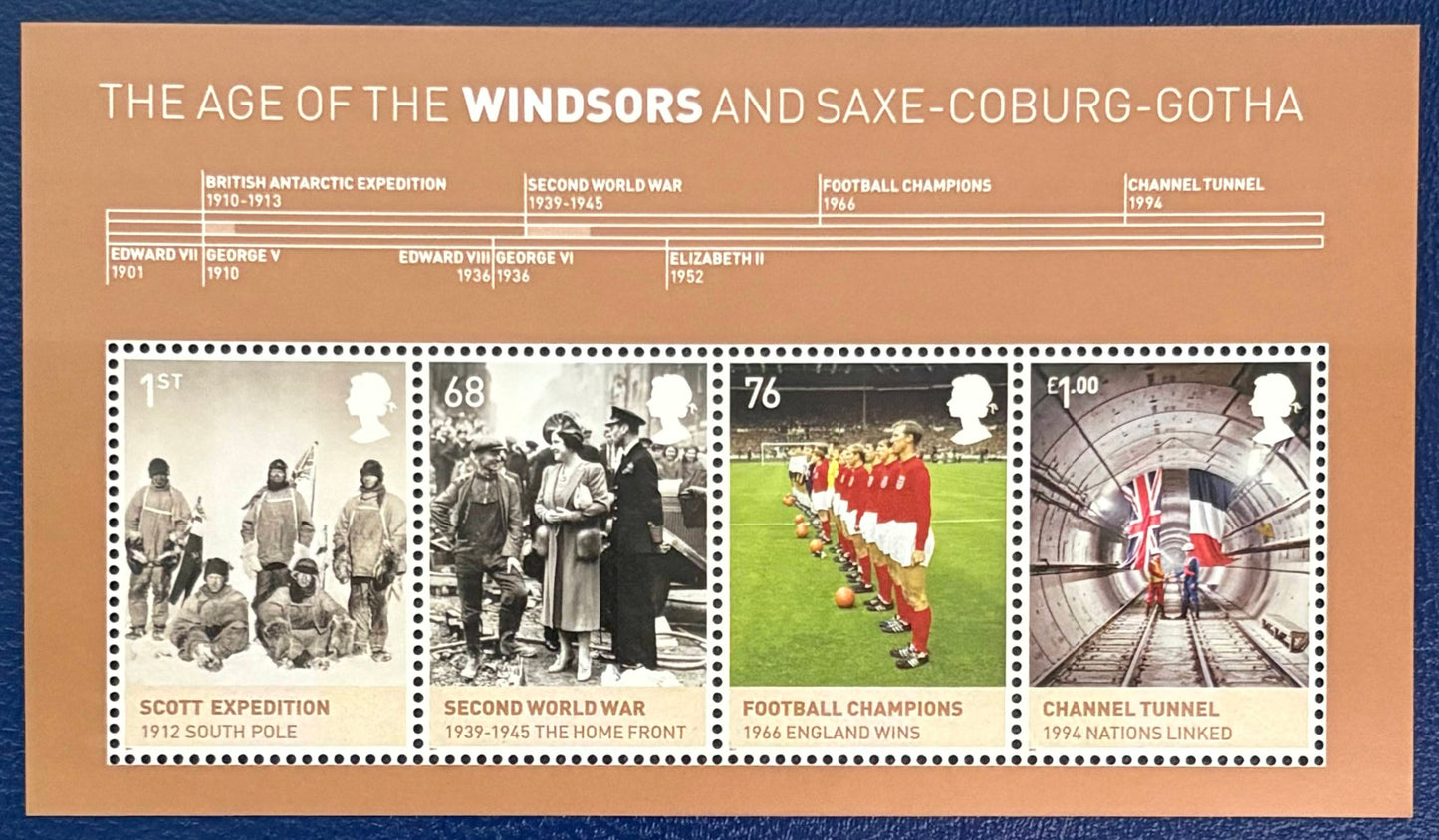 Großbritannien - Block 72 "Königshaus Windsor" postfrisch