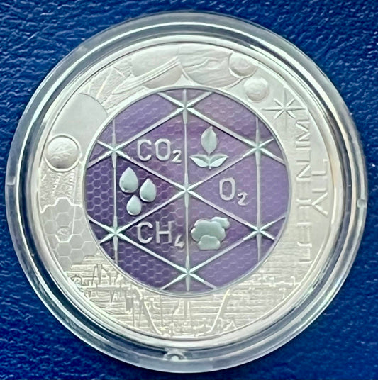 Österreich 25 Euro Niob 2022 Leben im All