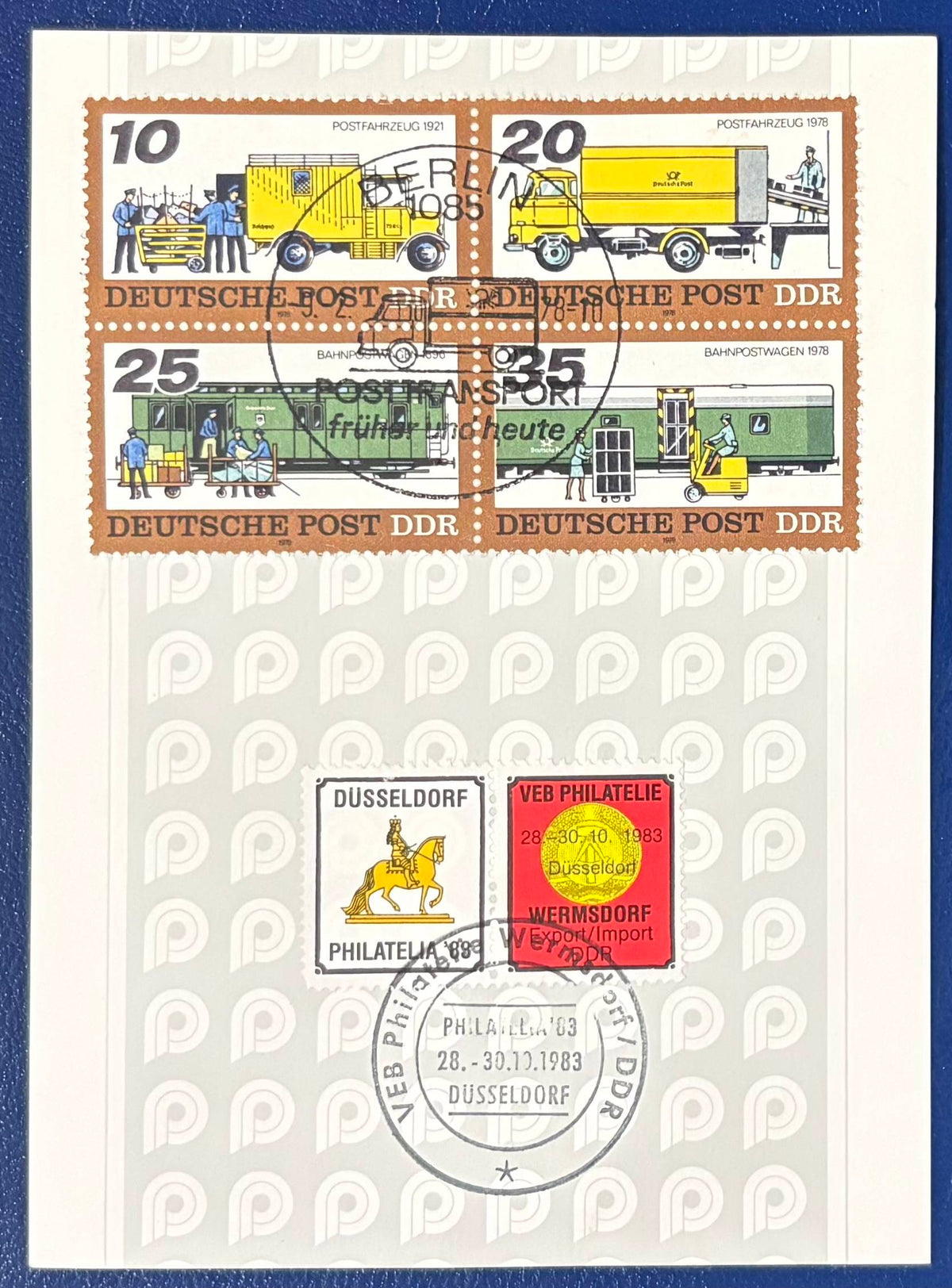 Eisenbahn Gedenkblatt