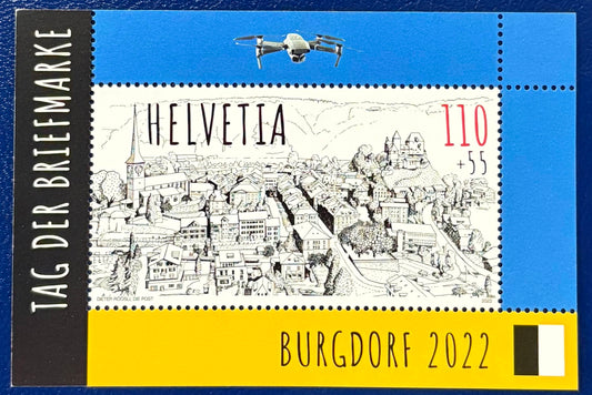 Schweiz - Block 69 Burgdorf aus dem Jahr 2022