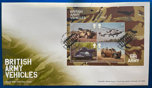 Großbritannien Block  Militärfahrzeuge