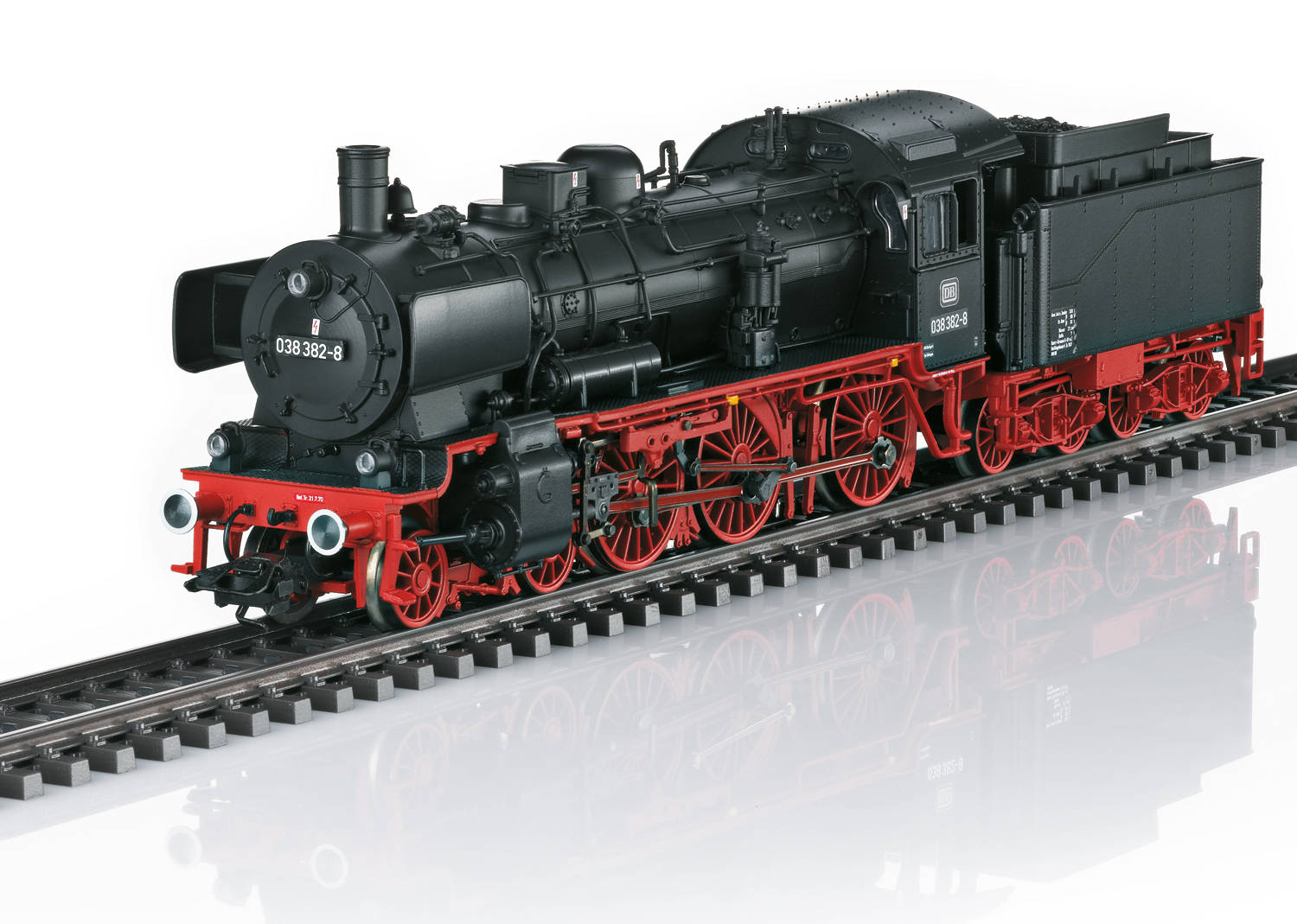 Dampflokomotive Baureihe 038 der Deutschen Bundesbahn