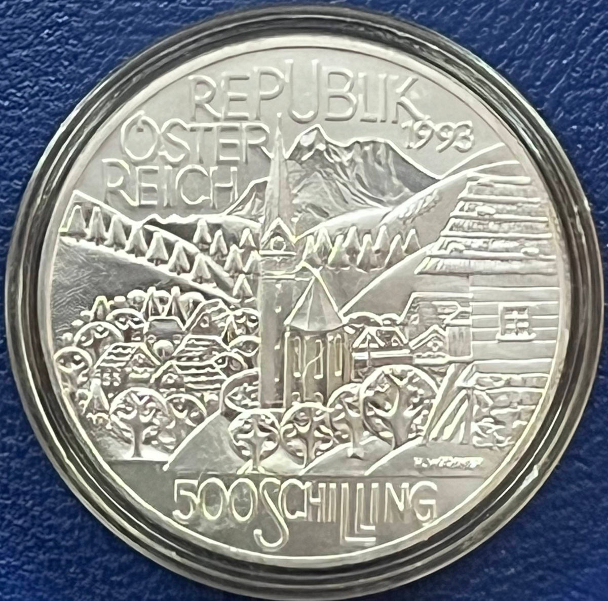 Österreich - 500 Schilling "Alpenregion" 1993