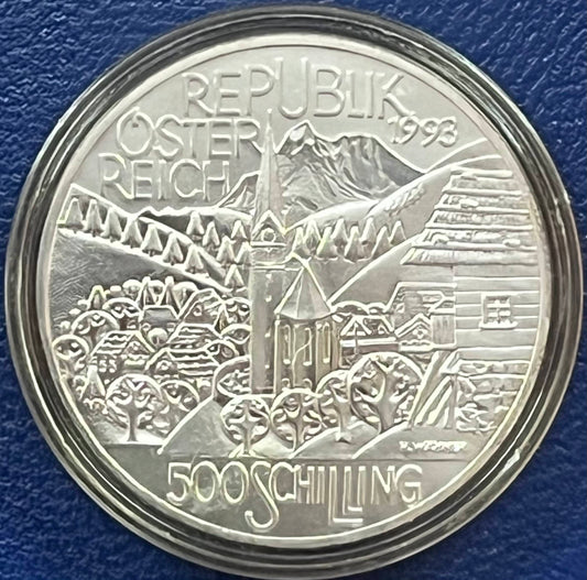 Österreich - 500 Schilling "Alpenregion" 1993
