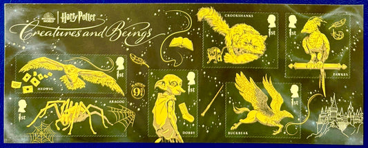 Royal Mail - Harry Potter "Creatures and Beings" - Miniaturbogen