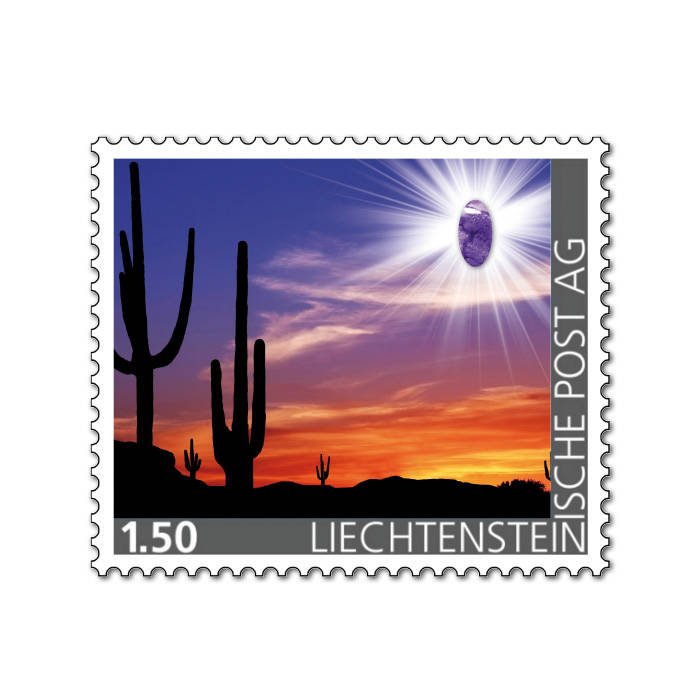 Liechtenstein -Edelsteine der Philatelie: CHAROIT-Briefmarke postfrisch