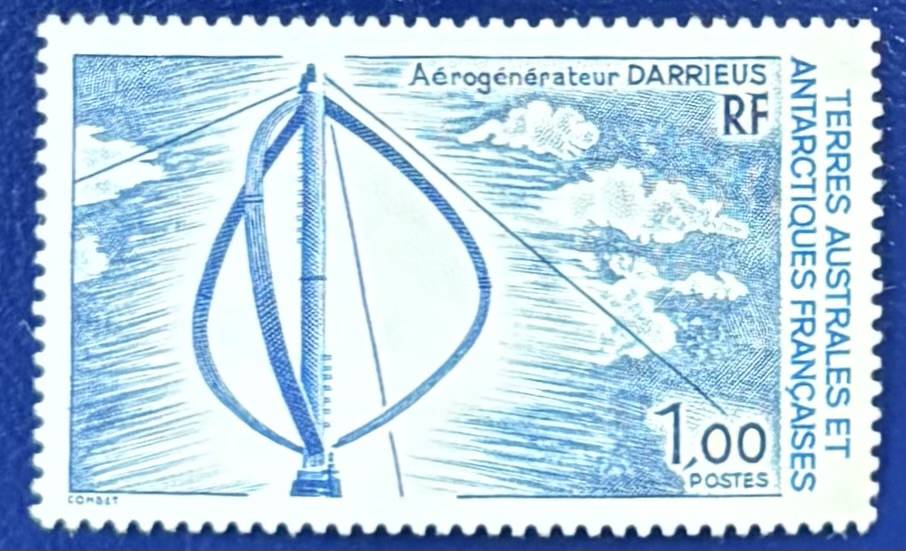 Französische Gebiete in der Antarktis - Windenergieanlage