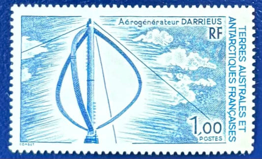 Französische Gebiete in der Antarktis - Windenergieanlage