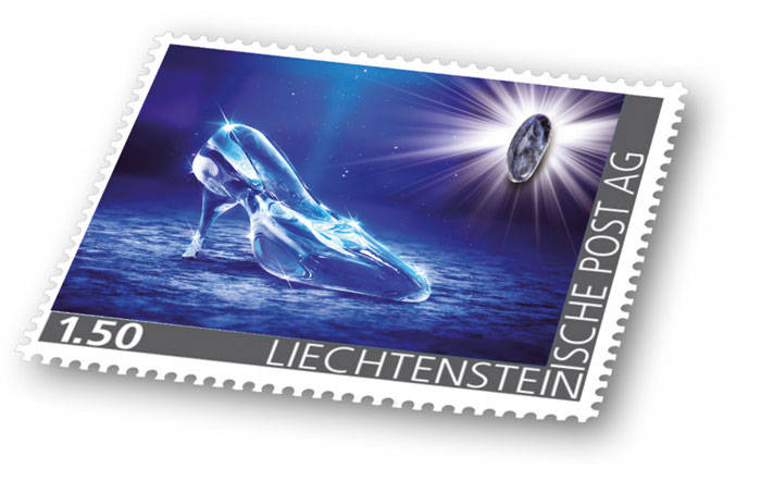 Edelsteine der Philatelie: SODALITH-Briefmarke postfrisch, Liechtenstein