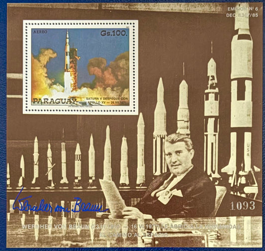 Paraguay Apollo 11 Block Nr. 451