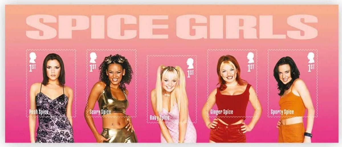 Großbritannien - Spice Girls NEUHEIT 2026 auf Block postfrisch 