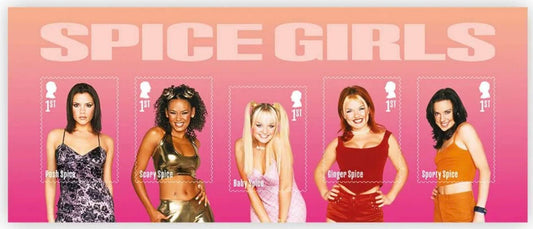 Großbritannien - Spice Girls NEUHEIT 2026 auf Block postfrisch 