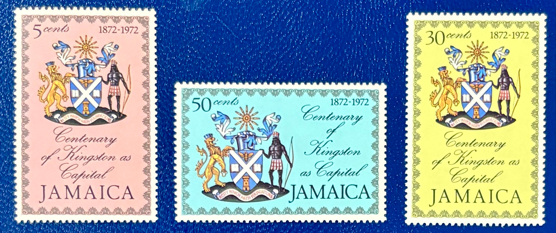 Jamaika - 3 Werte postfrisch "Kingston"