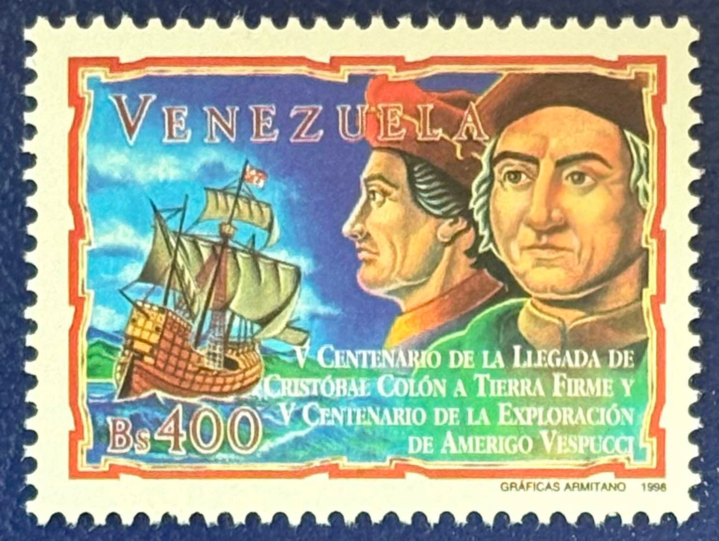 Venezuela - 1 Wert postfrisch Christoph Kolumbus