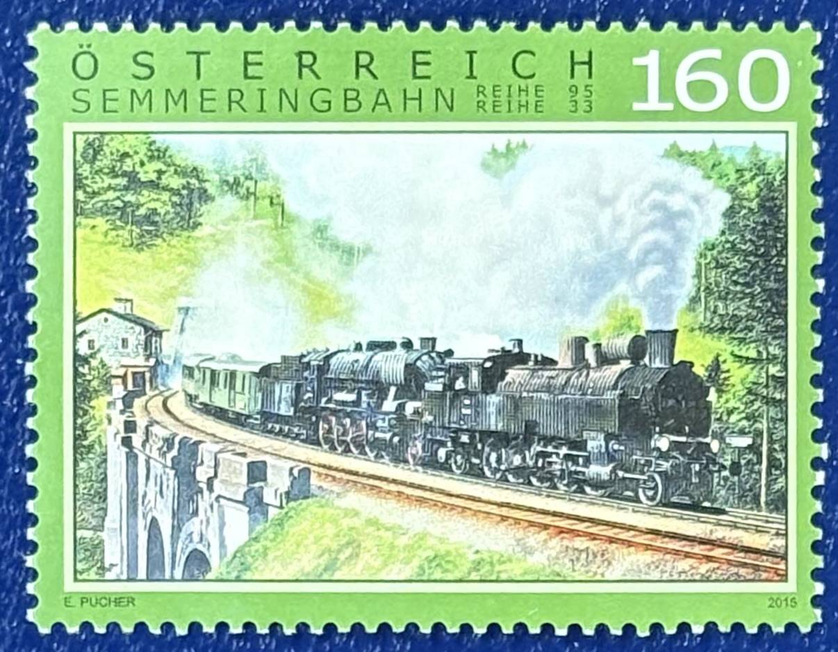 Dampflokomotive der Semmeringbahn