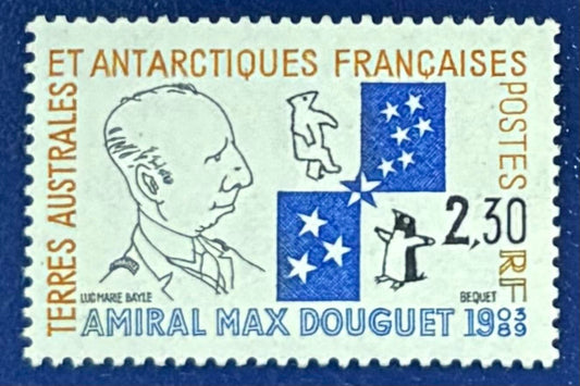 Französische Gebiete in der Antarktis - Einzelwert "Admiral Max Douguet""