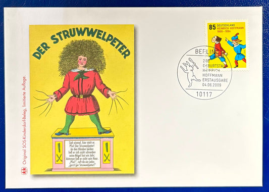 Deutschland - Ersttagsbrief Struwwelpeter SOS-Kinderdorf