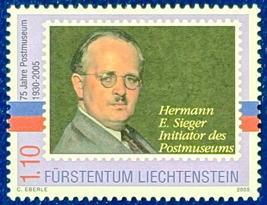 Hermann E. Sieger, Initiator der Liechtensteiner Postmuseum