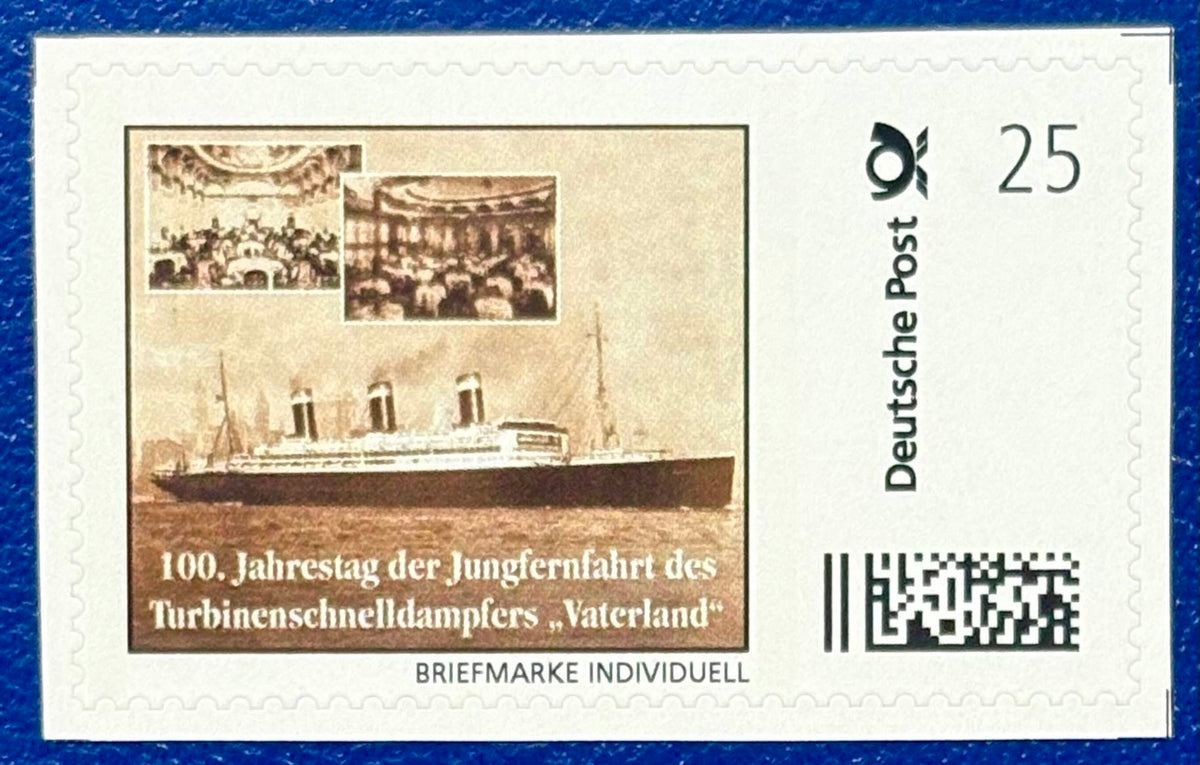 Der Turbinenschnelldampfer "Vaterland"