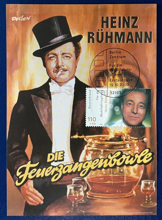 Deutschland - große Filmstars auf Maximumkarten