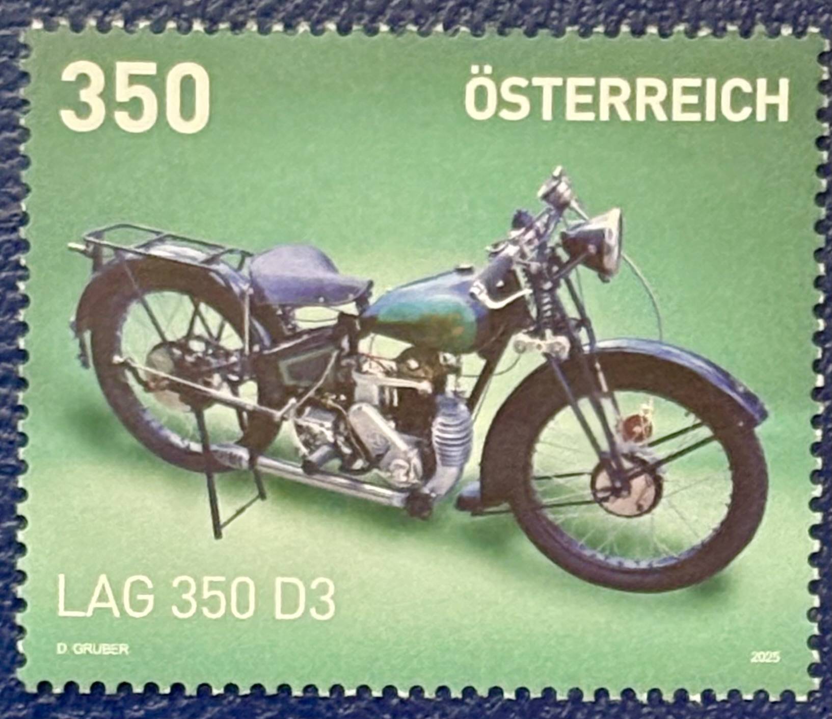 LAG 350. das Gebirgstype Motorrad
