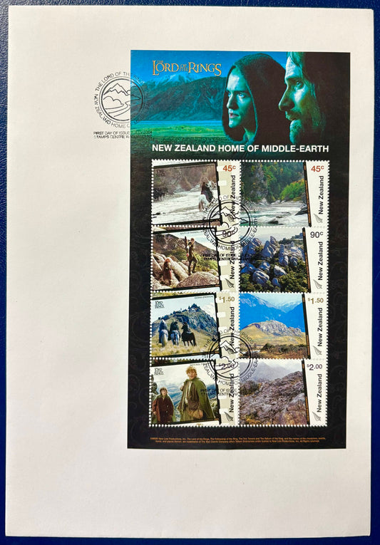 Neuseeland - Ersttagsbrief "The Lord of the Rings"