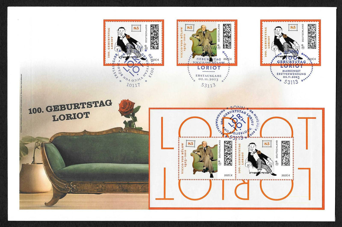 Deutschland -Loriot – 100. Geburtstag!