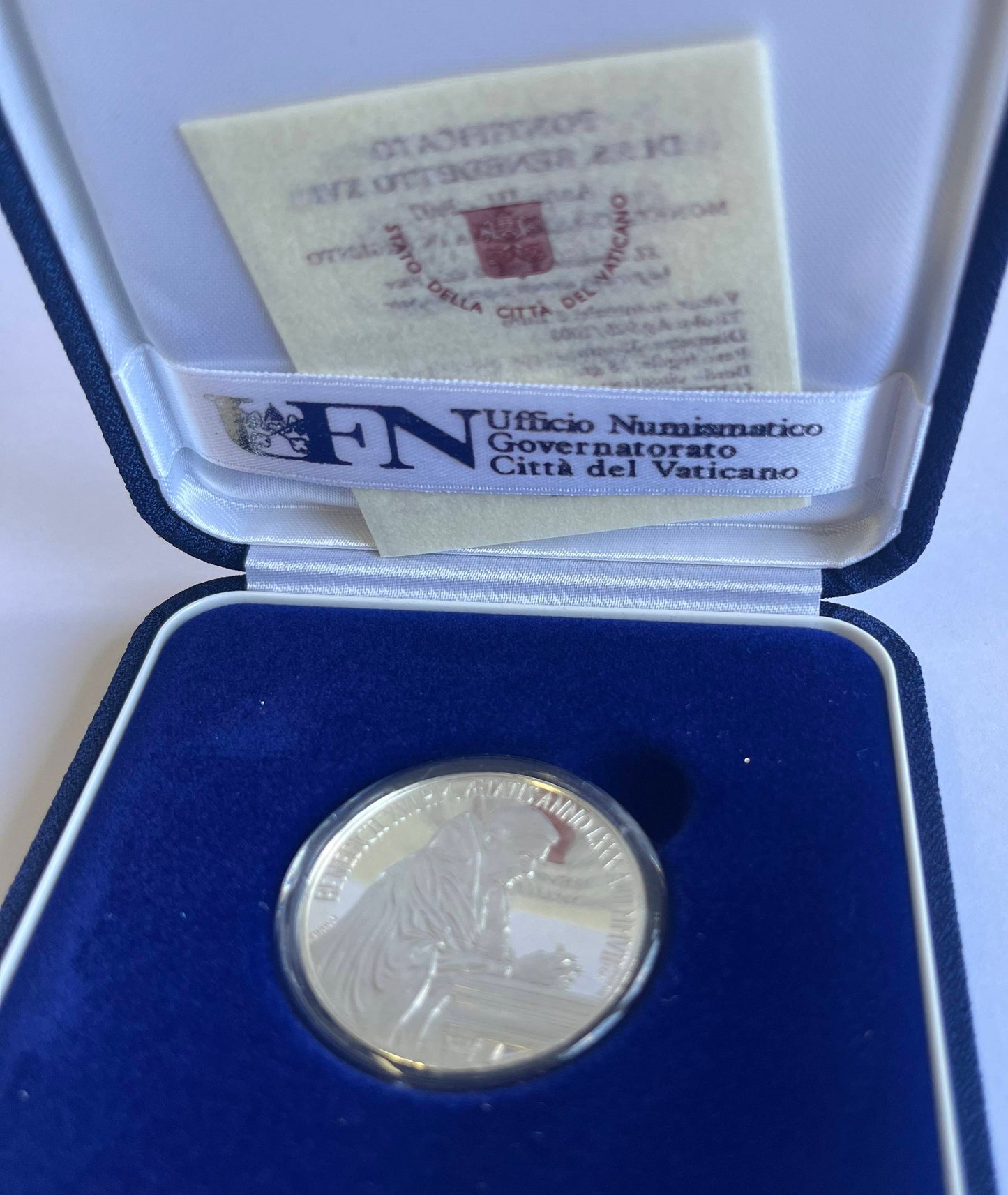 Vatikan - 5 Euro - 2007 – Ein Zeichen für Frieden und Hoffnung